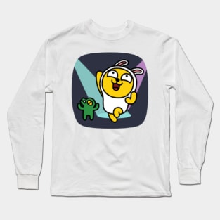 KakaoTalk Friends Muzi & Con (Dancing) Long Sleeve T-Shirt